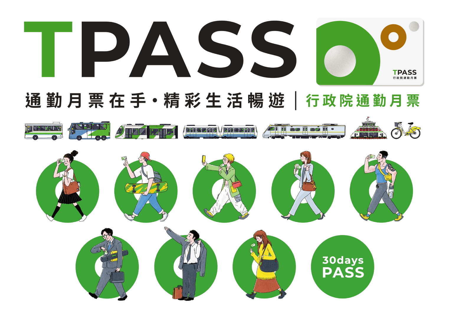 TPASS行政院通勤月票